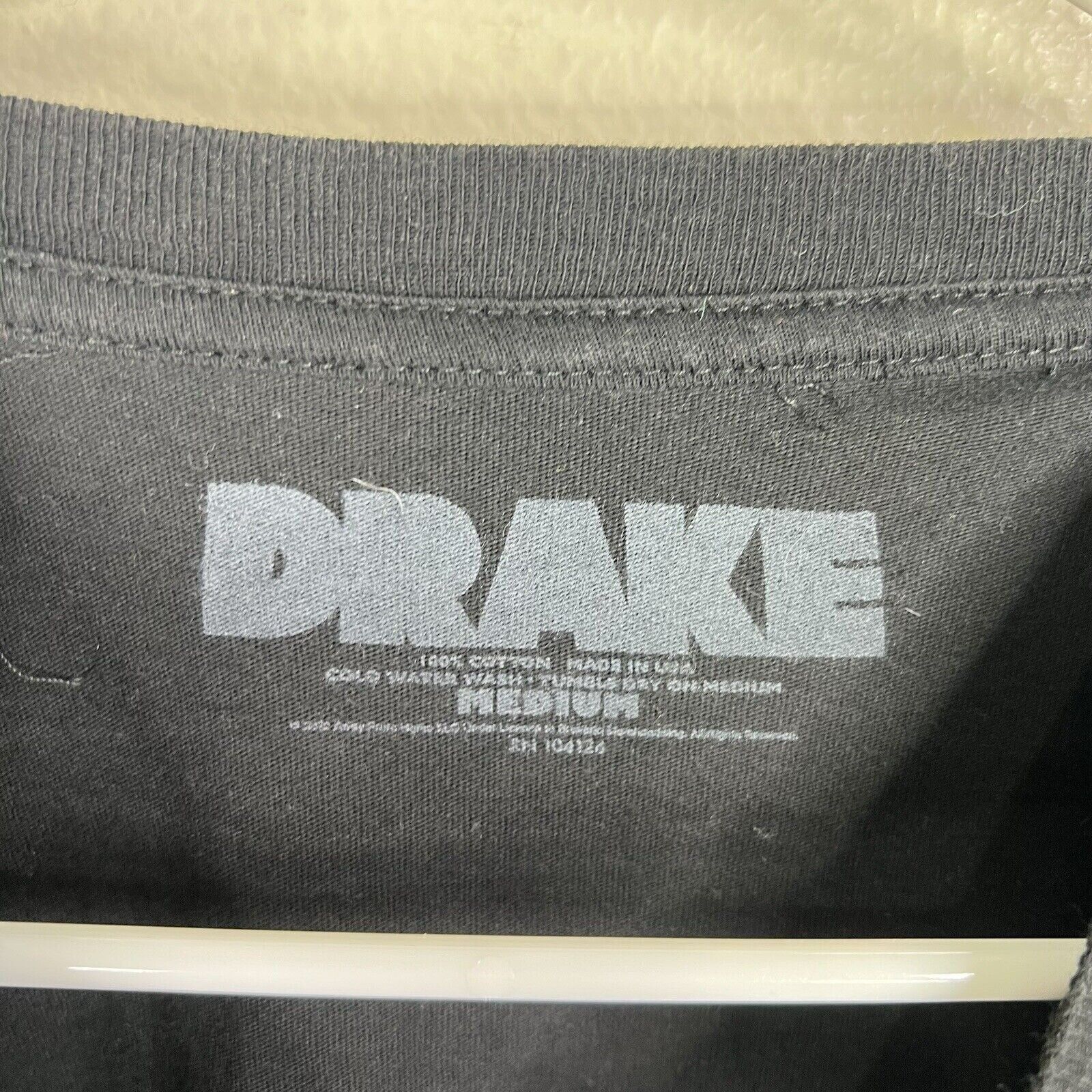 Drake Official Drake OVO Concert Merch Hip Hop Rap T-Shirt Size US M / EU 48-50 / 2 - 3 Thumbnail