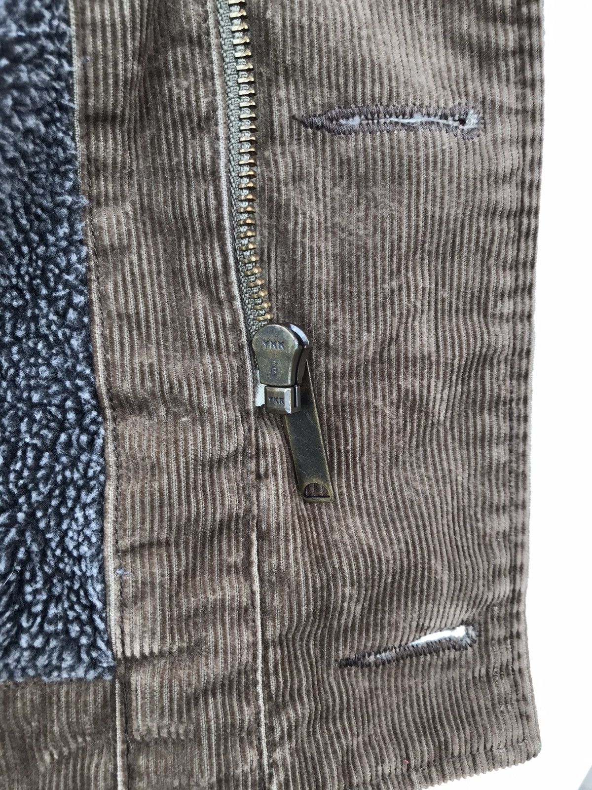 Hysteric Glamour 🔥RARE🔥VINTAGE HYSTRIC GLAMOUR SHERPA CORDUROY JACKET Size US L / EU 52-54 / 3 - 18 Thumbnail