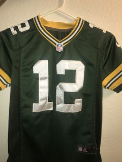 Buy the NWT Blue On Field Green Bay Packers Aaron Rodgers #12 Football  Jersey Sz 50