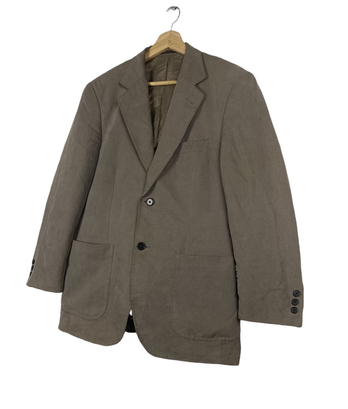 Kansai Yamamoto SHOOT 🔥 Kansai Yamamoto Suit Coat Blazers Jacket Size 40R - 2 Thumbnail