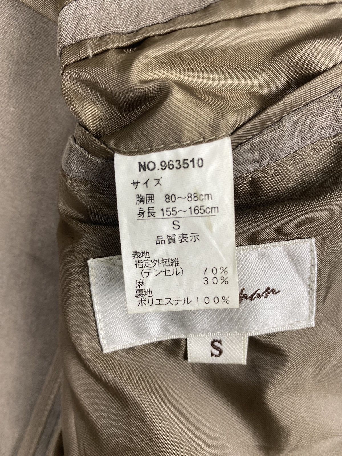 Kansai Yamamoto SHOOT 🔥 Kansai Yamamoto Suit Coat Blazers Jacket Size 40R - 6 Thumbnail