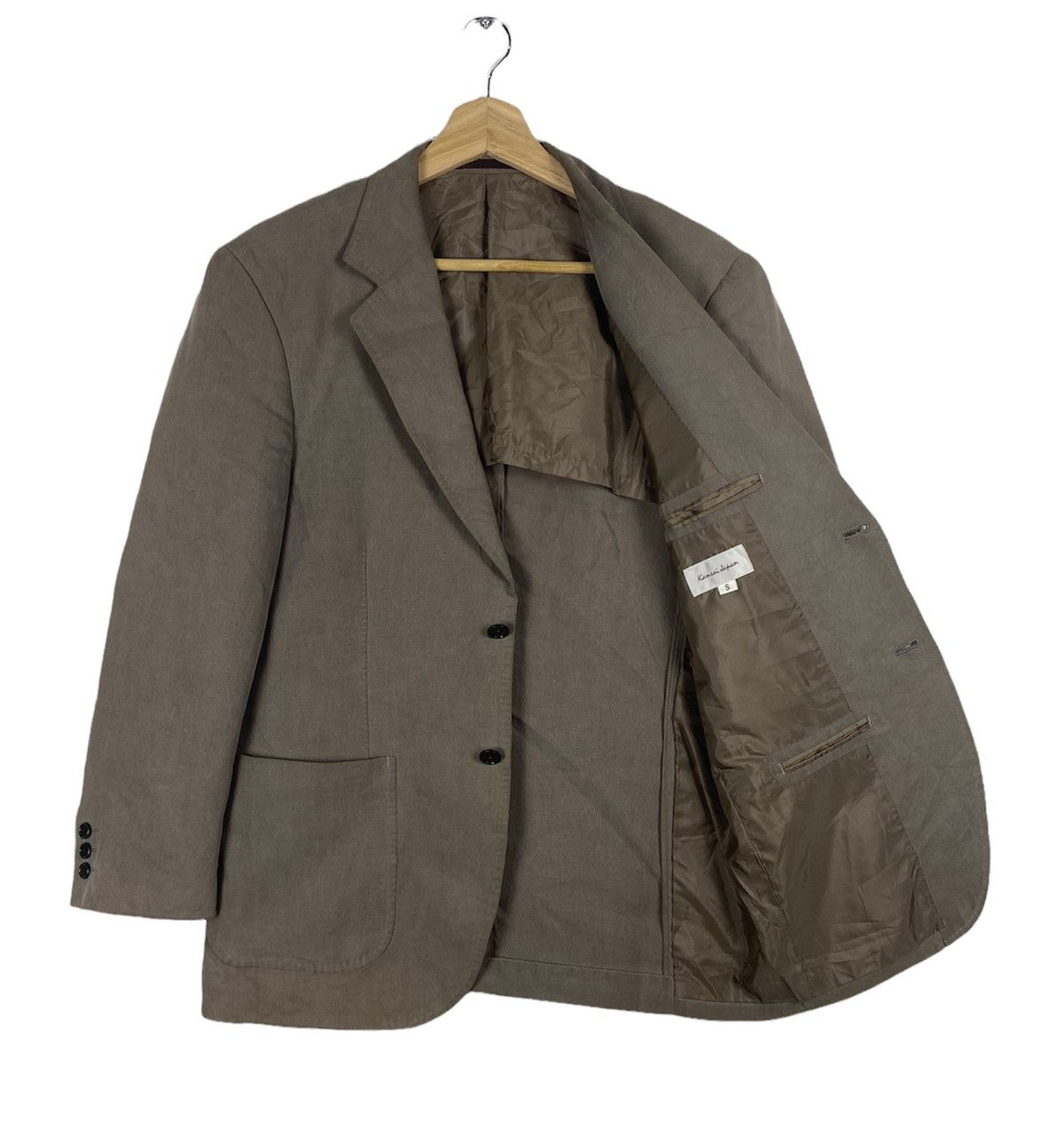 Kansai Yamamoto SHOOT 🔥 Kansai Yamamoto Suit Coat Blazers Jacket Size 40R - 3 Thumbnail
