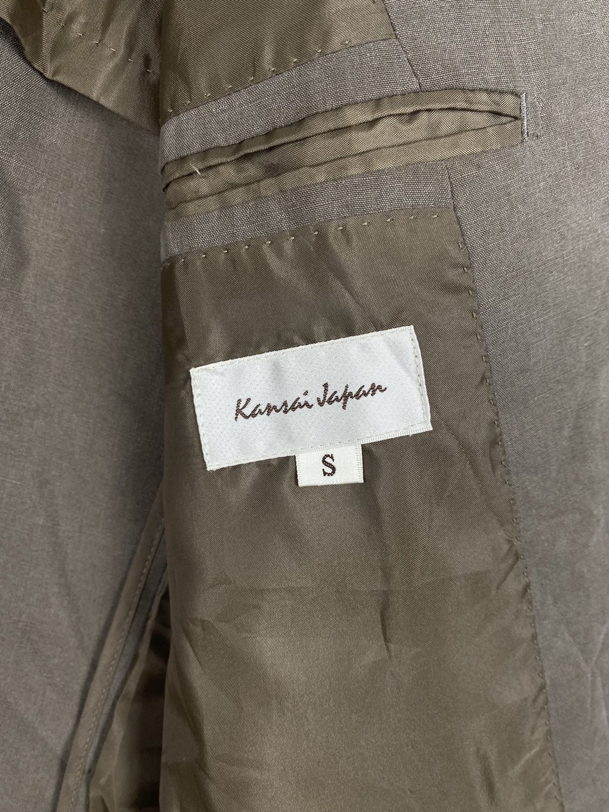 Kansai Yamamoto SHOOT 🔥 Kansai Yamamoto Suit Coat Blazers Jacket Size 40R - 4 Thumbnail