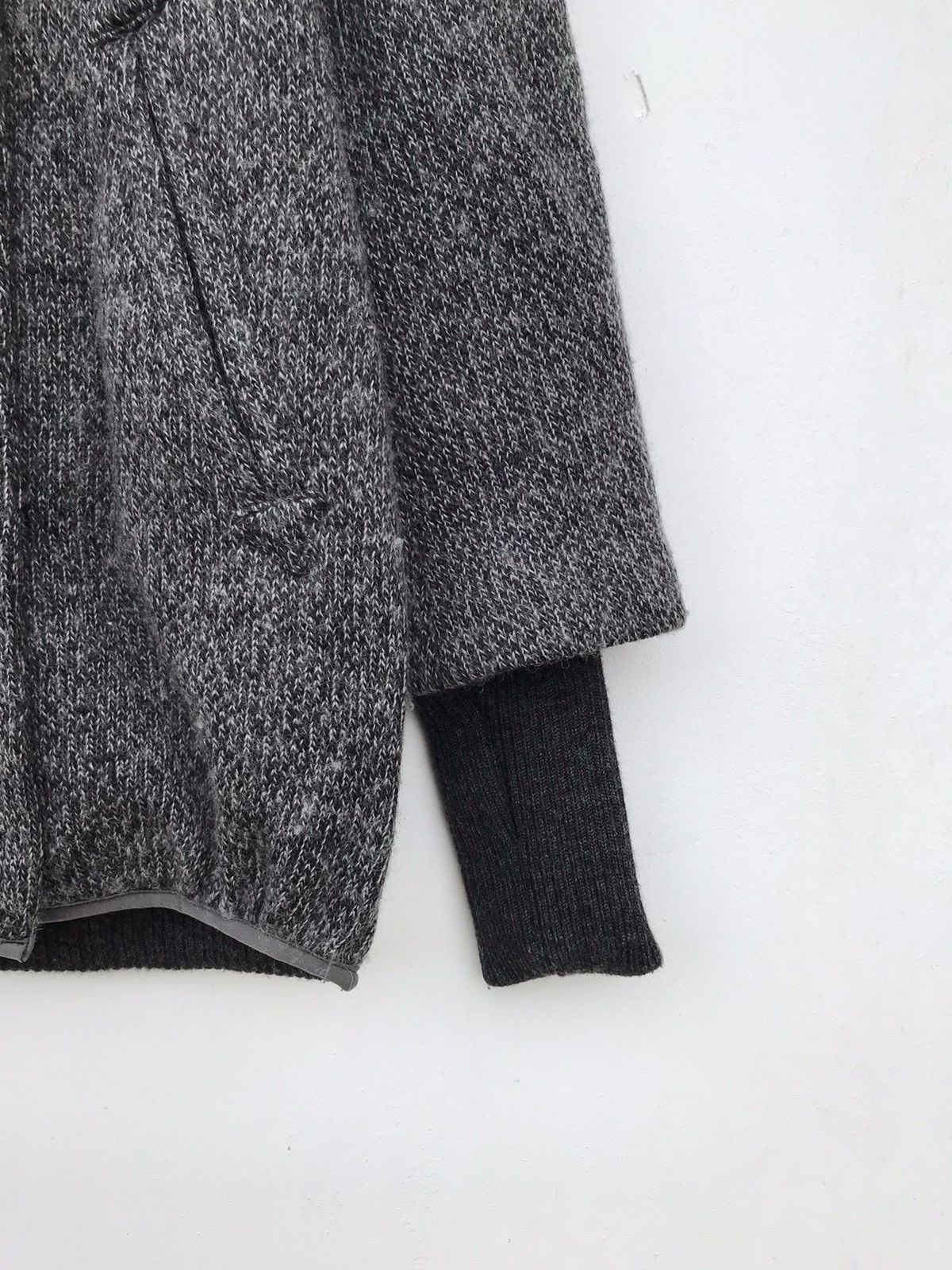 Issey Miyake Mercibeaucoup Japan Archive Chunky Knit Padded Collar Jacket Size M / US 6-8 / IT 42-44 - 9 Thumbnail