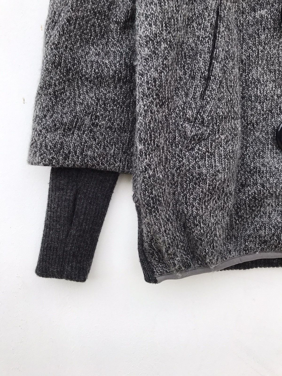 Issey Miyake Mercibeaucoup Japan Archive Chunky Knit Padded Collar Jacket Size M / US 6-8 / IT 42-44 - 8 Thumbnail