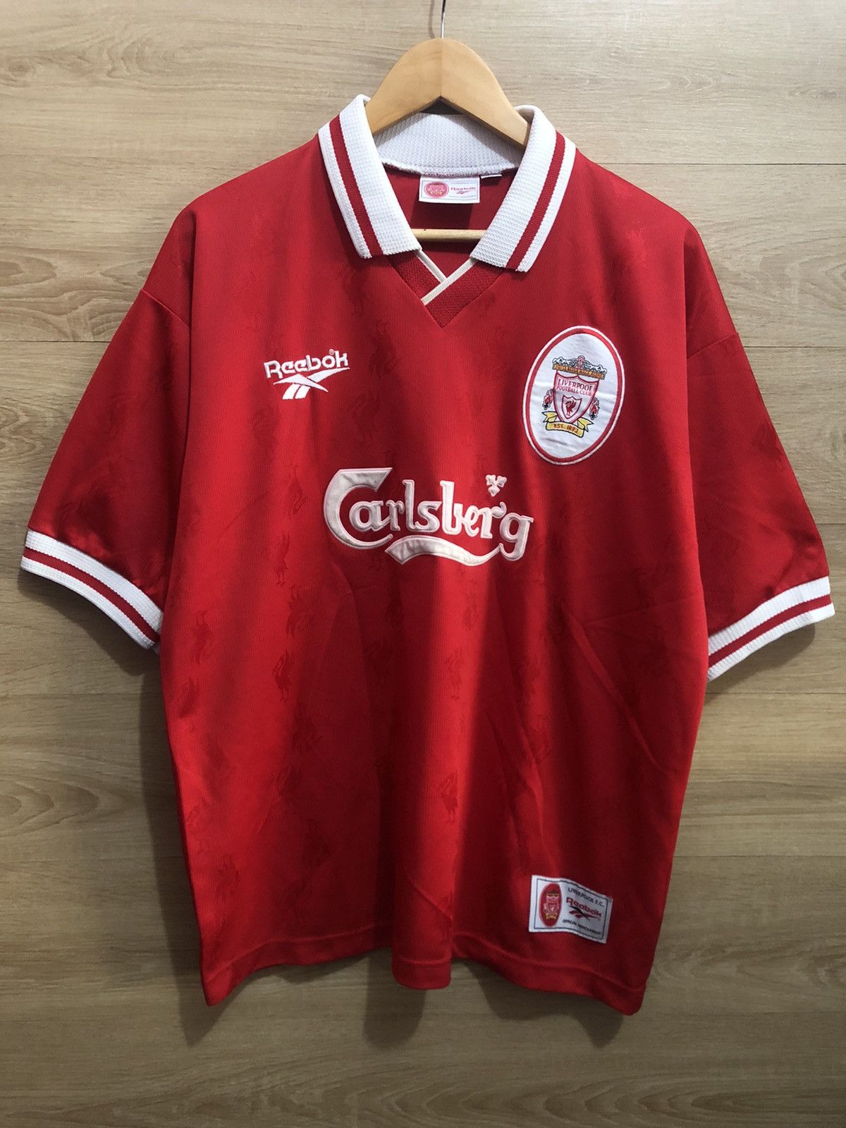 Vintage Vintage 90s Liverpool Jersey Home | Grailed