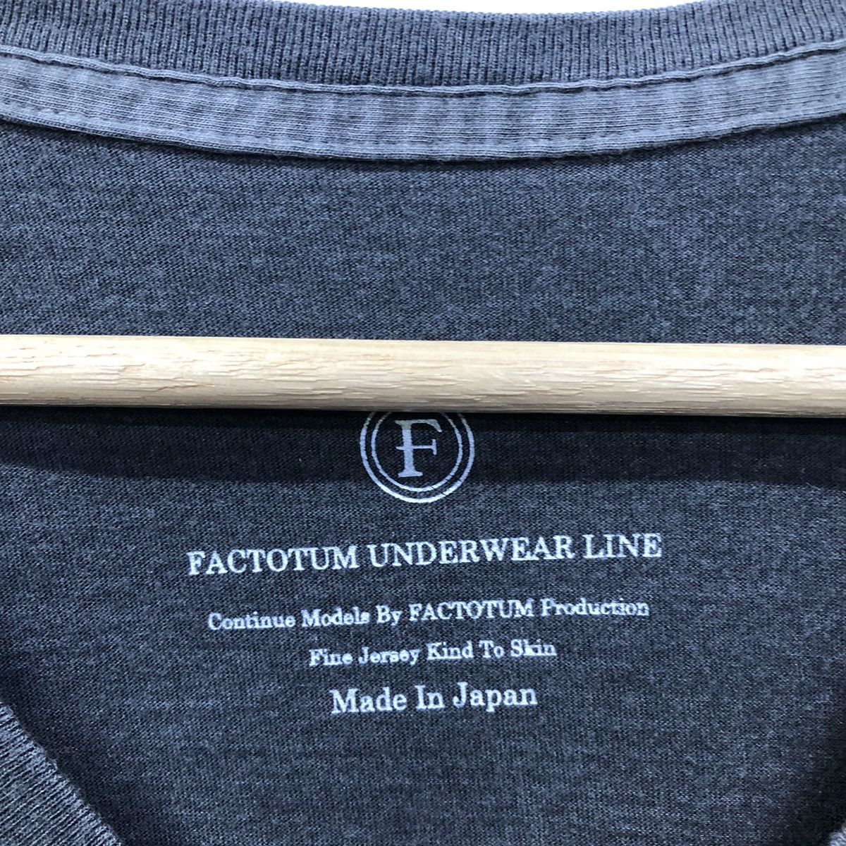 FACTOTUM Factotum Japanese Designer Long Sleeve Tee By Koji Udo Size US S / EU 44-46 / 1 - 10 Thumbnail