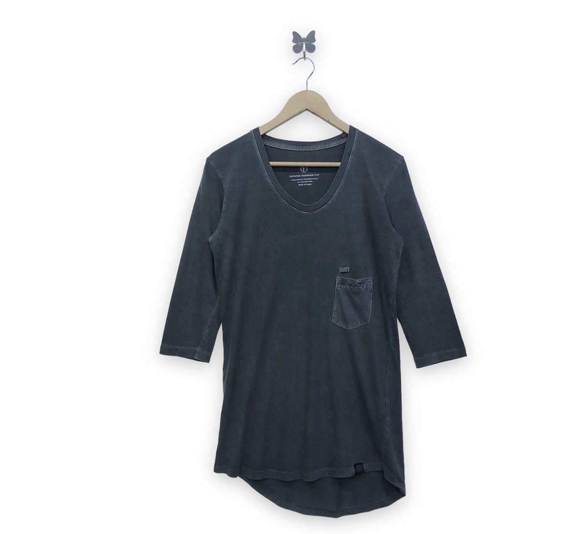 FACTOTUM Factotum Japanese Designer Long Sleeve Tee By Koji Udo Size US S / EU 44-46 / 1 - 1 Thumbnail