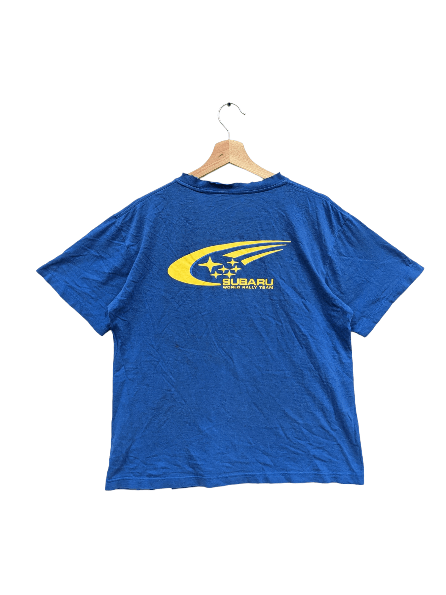 Gear For Sports × Racing SUBARU WORLD RALLY TEAM RACING DISTRESSED T-SHIRT  | Grailed