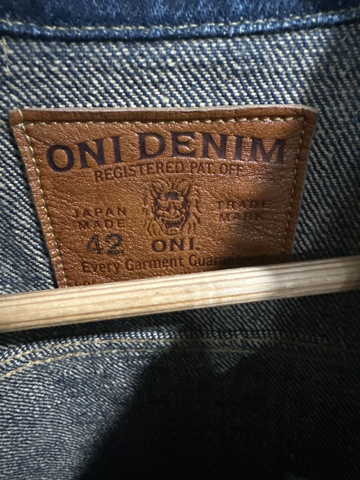 Oni ONI 02527ZR 20oz Type III Secret Denim Jacket Size US L / EU 52-54 / 3 - 2 Thumbnail