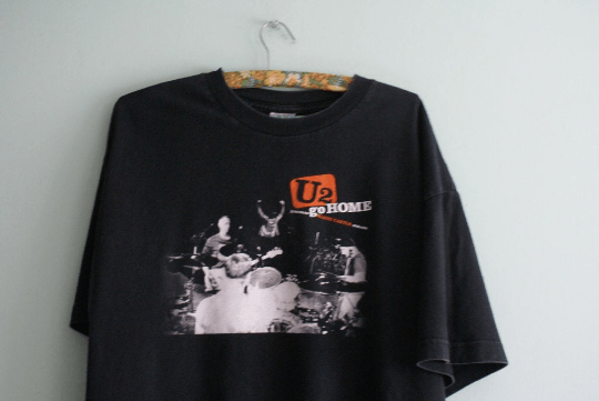 Band Tees Vintage U2 shirt, Official U2 T-shirt, U2 Go Home Size US XL / EU 56 / 4 - 3 Thumbnail