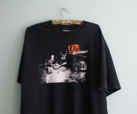 Band Tees Vintage U2 shirt, Official U2 T-shirt, U2 Go Home Size US XL / EU 56 / 4 - 9 Thumbnail