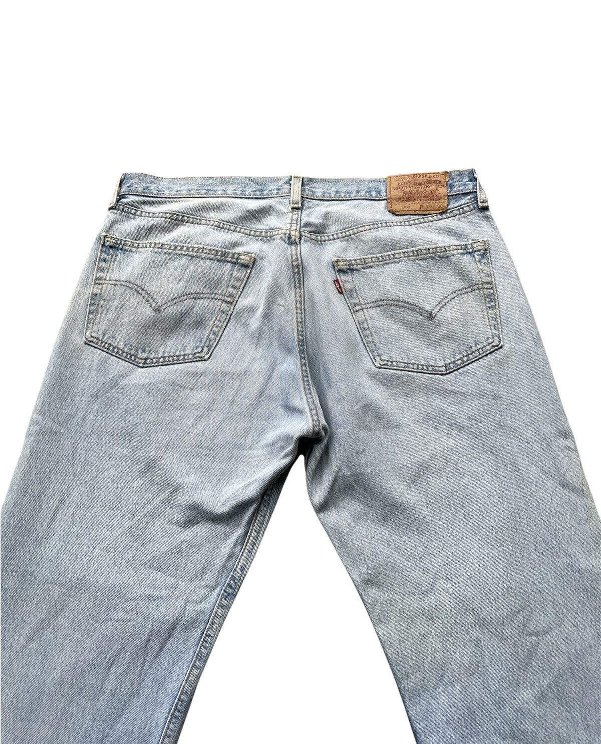 Levi's Levi’s 501 e 2001 Usa Aging Faded Wash Size US 37 - 9 Thumbnail