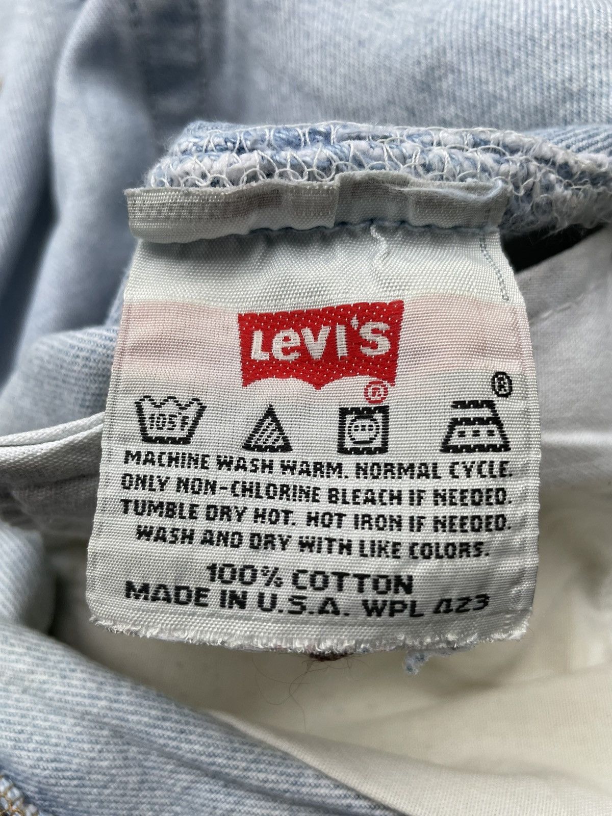 Levi's Levi’s 501 e 2001 Usa Aging Faded Wash Size US 37 - 14 Thumbnail