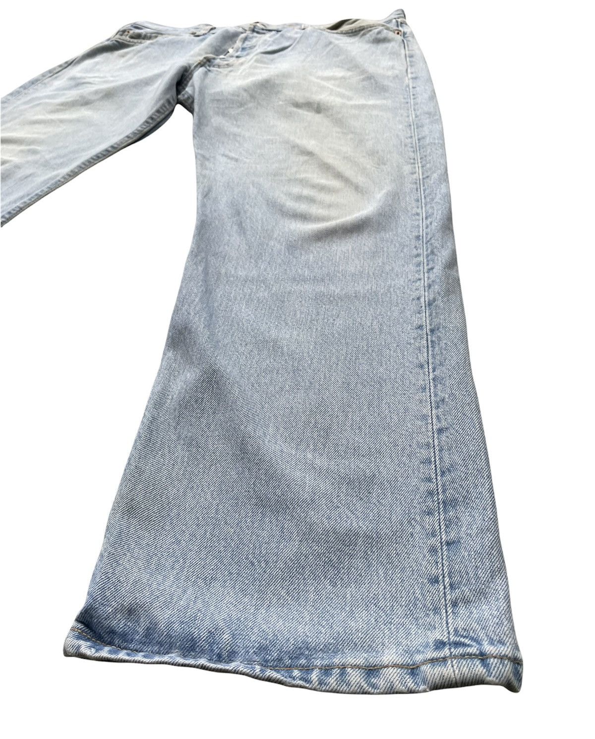 Levi's Levi’s 501 e 2001 Usa Aging Faded Wash Size US 37 - 3 Thumbnail