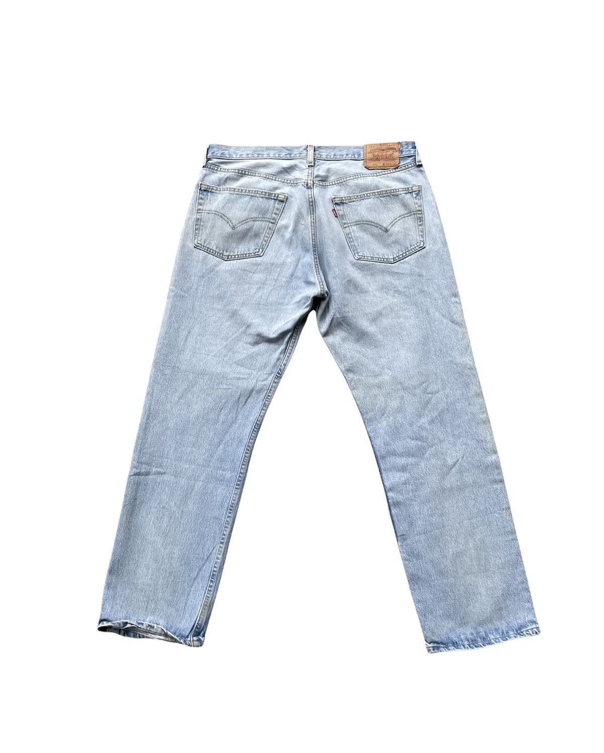 Levi's Levi’s 501 e 2001 Usa Aging Faded Wash Size US 37 - 8 Thumbnail