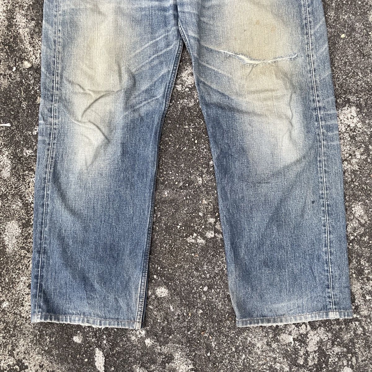 Levi's Vintage Levis Lot 503 Distressed Denim Pants Size US 34 / EU 50 - 4 Thumbnail