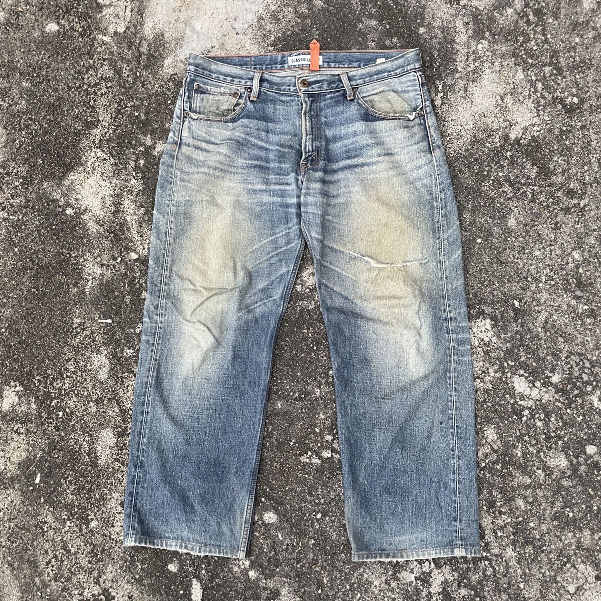 Vintage Levis Lot 503 Distressed Denim Pants
