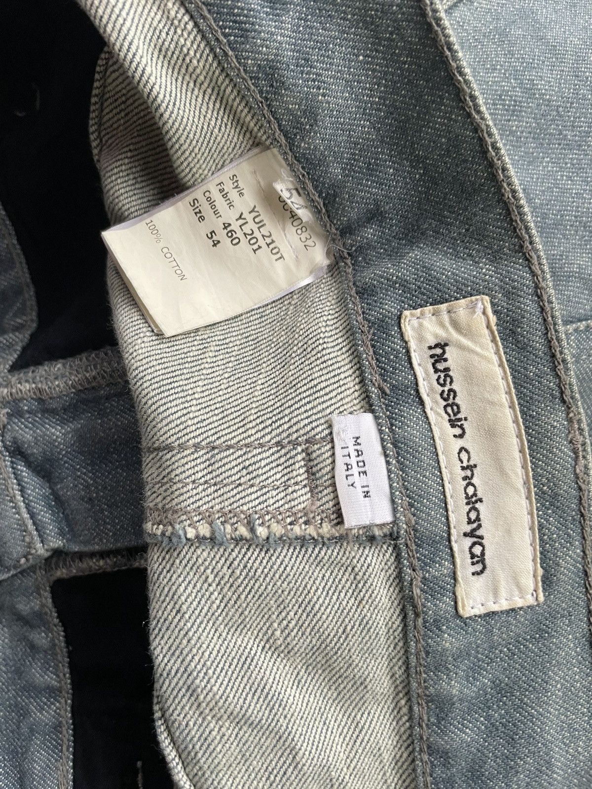 Designer Hussien Chalayan Custom Denim Size US 38 / EU 54 - 18 Thumbnail