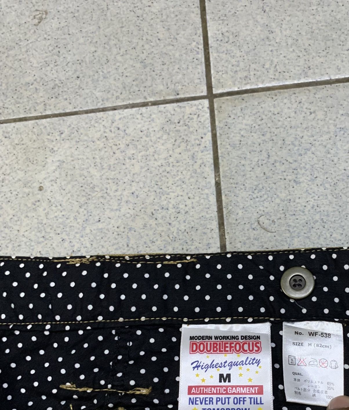 Japanese Brand Seditionaries Modern Working Design Double Focus Punk Design Size US 31 - 16 Thumbnail