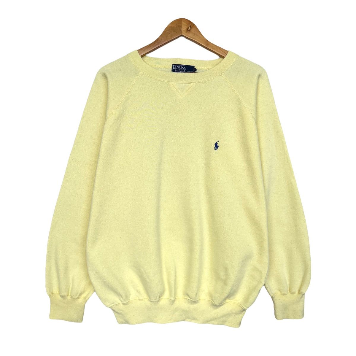 Vintage 90’s Ralph Lauren yellow long sleeve top