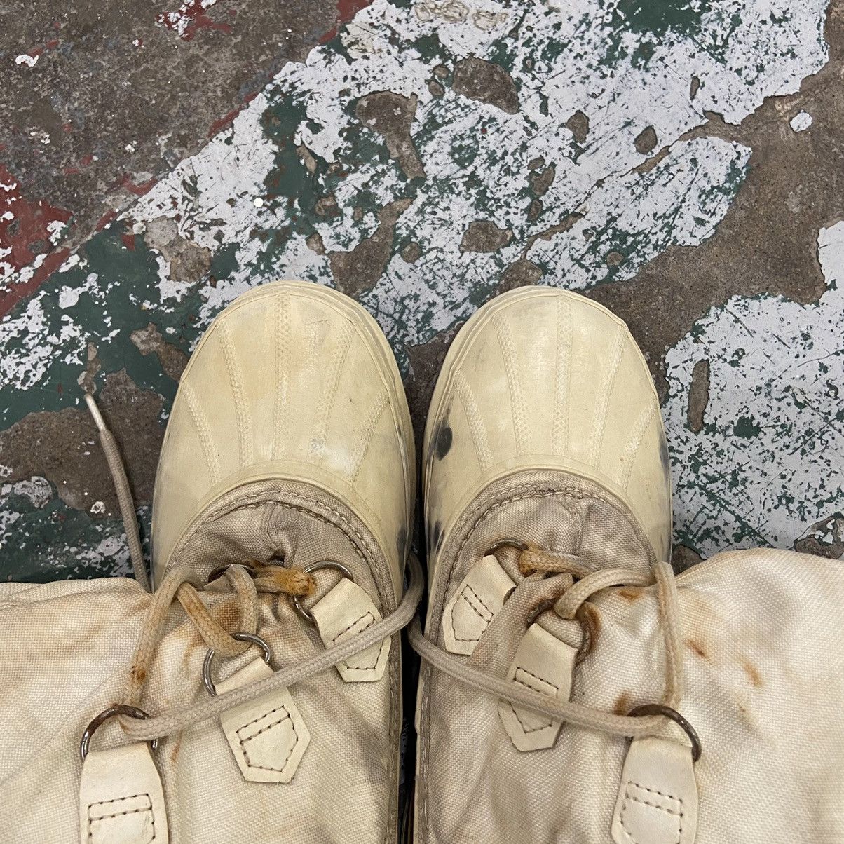 SOREL × Vintage Vintage Cream Sorel Boots Size US 7 / EU 40 - 6 Thumbnail
