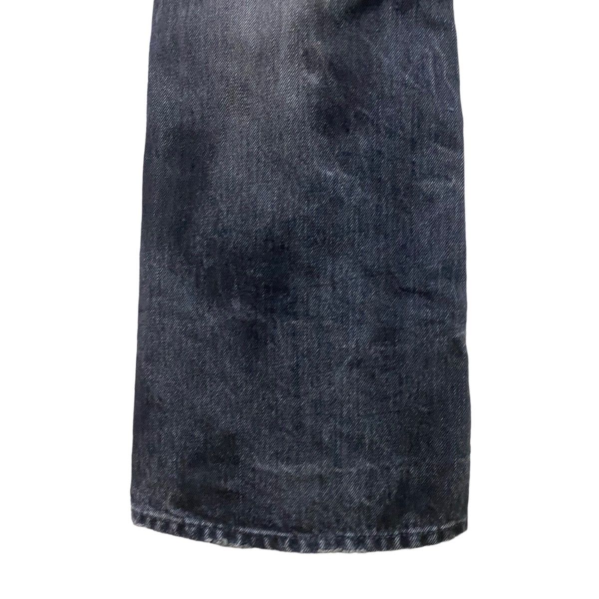 GOSTAR DE FUGA FUGA Denim Scab Oil Stained Flare Jeans Size US 31 - 13 Thumbnail