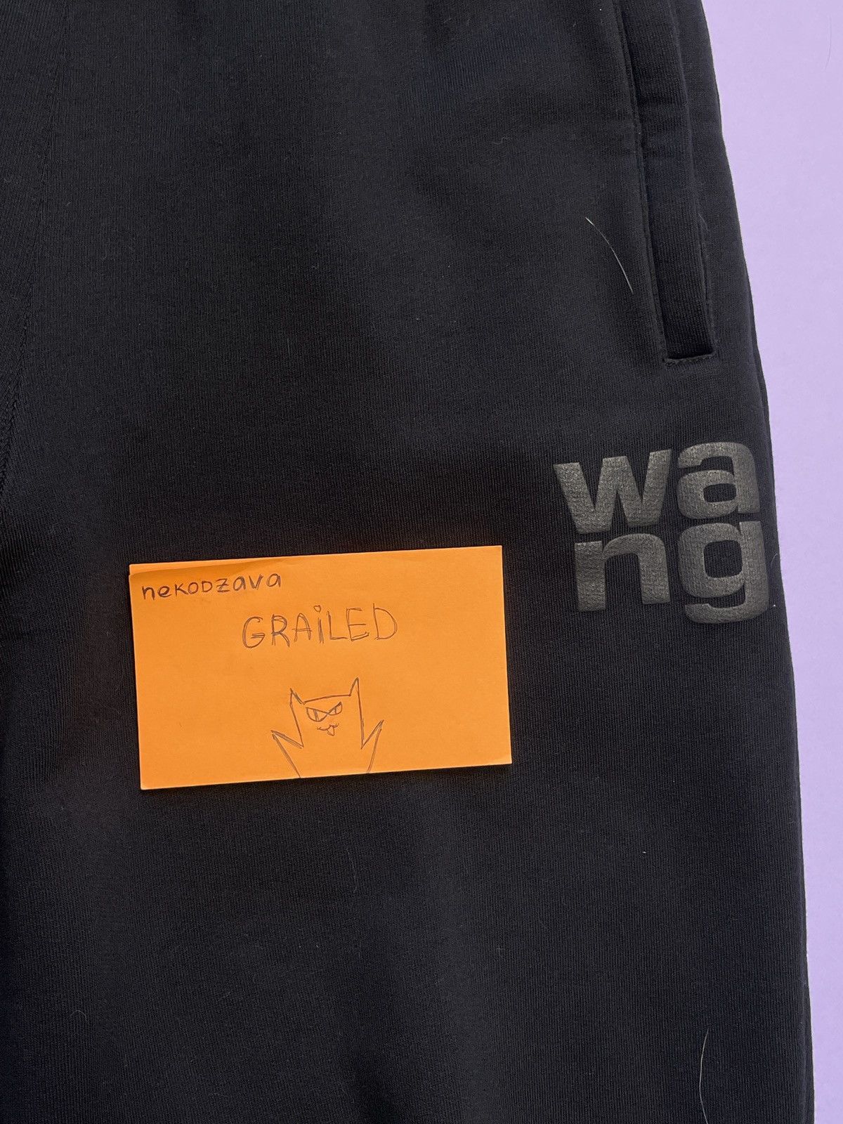 T by Alexander Wang Alexander Wang Puff Logo Sweatpant Size US 28 / EU 44 - 3 Thumbnail