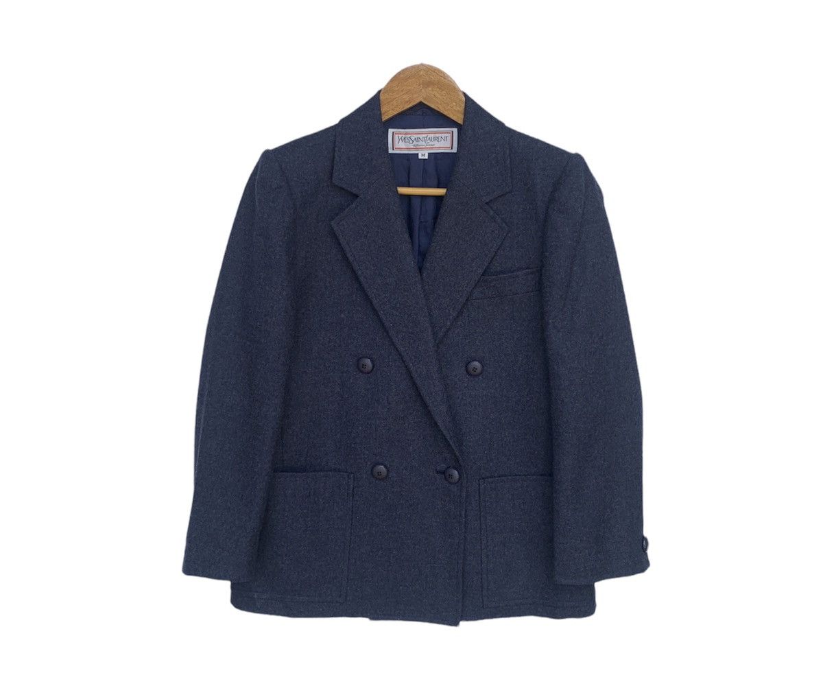 Vintage Yves Saint Laurent Wool Blazer Jacket