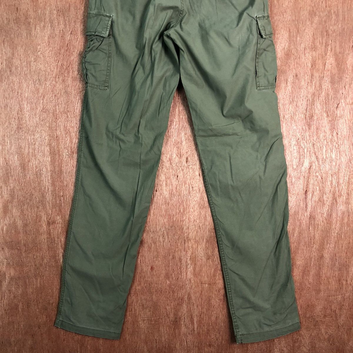 Japanese Brand DLL Uniqlo Green tactical Multipocket Cargo Pants #c217 Size US 29 - 9 Thumbnail