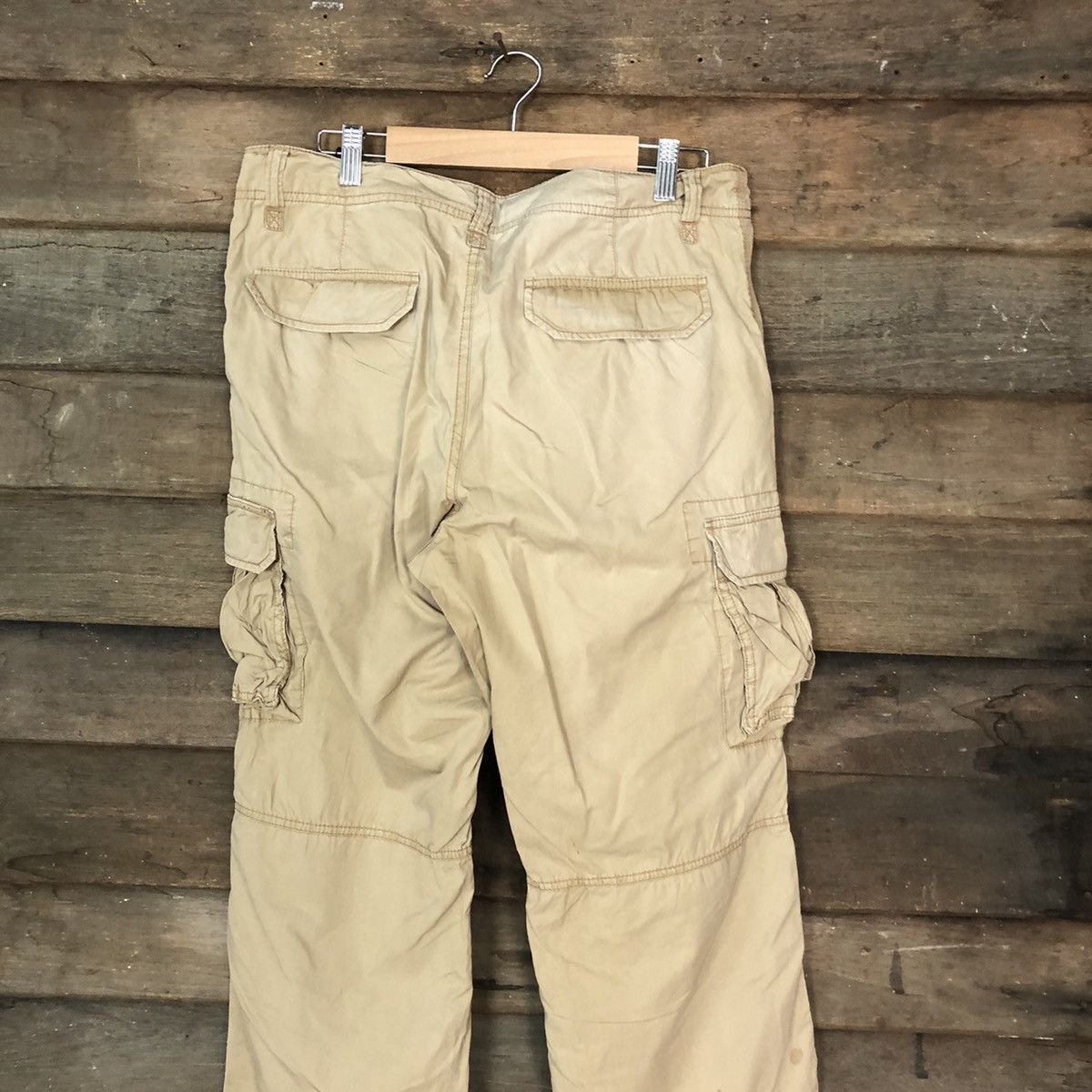 Japanese Brand Uniqlo Brown utility multipocket tactical Cargo Pants #4515 Size US 32 / EU 48 - 11 Thumbnail