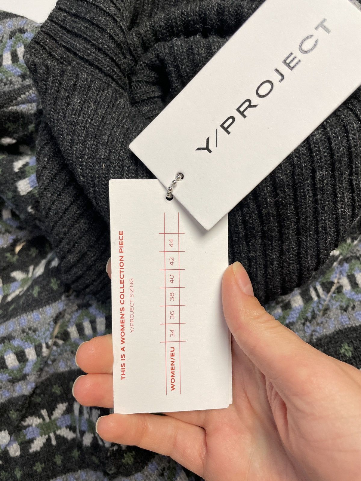Y/Project AW19 Y/PROJECT SLASHED KNIT TURTLENECK SWEATER Size XS / US 0-2 / IT 36-38 - 7 Thumbnail