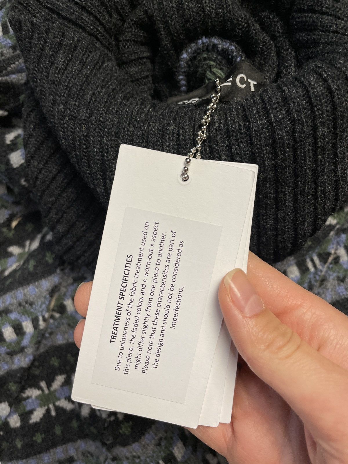 Y/Project AW19 Y/PROJECT SLASHED KNIT TURTLENECK SWEATER Size XS / US 0-2 / IT 36-38 - 6 Thumbnail