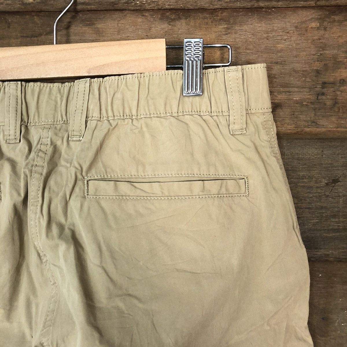 Faded Glory Uniqlo multipocket splashed painter Brown Cargo Pants #5029 Size US 29 - 17 Thumbnail