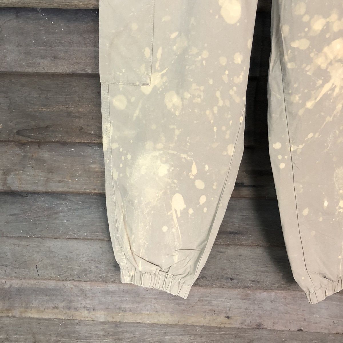 Faded Glory Uniqlo multipocket splashed painter Brown Cargo Pants #5029 Size US 29 - 8 Thumbnail