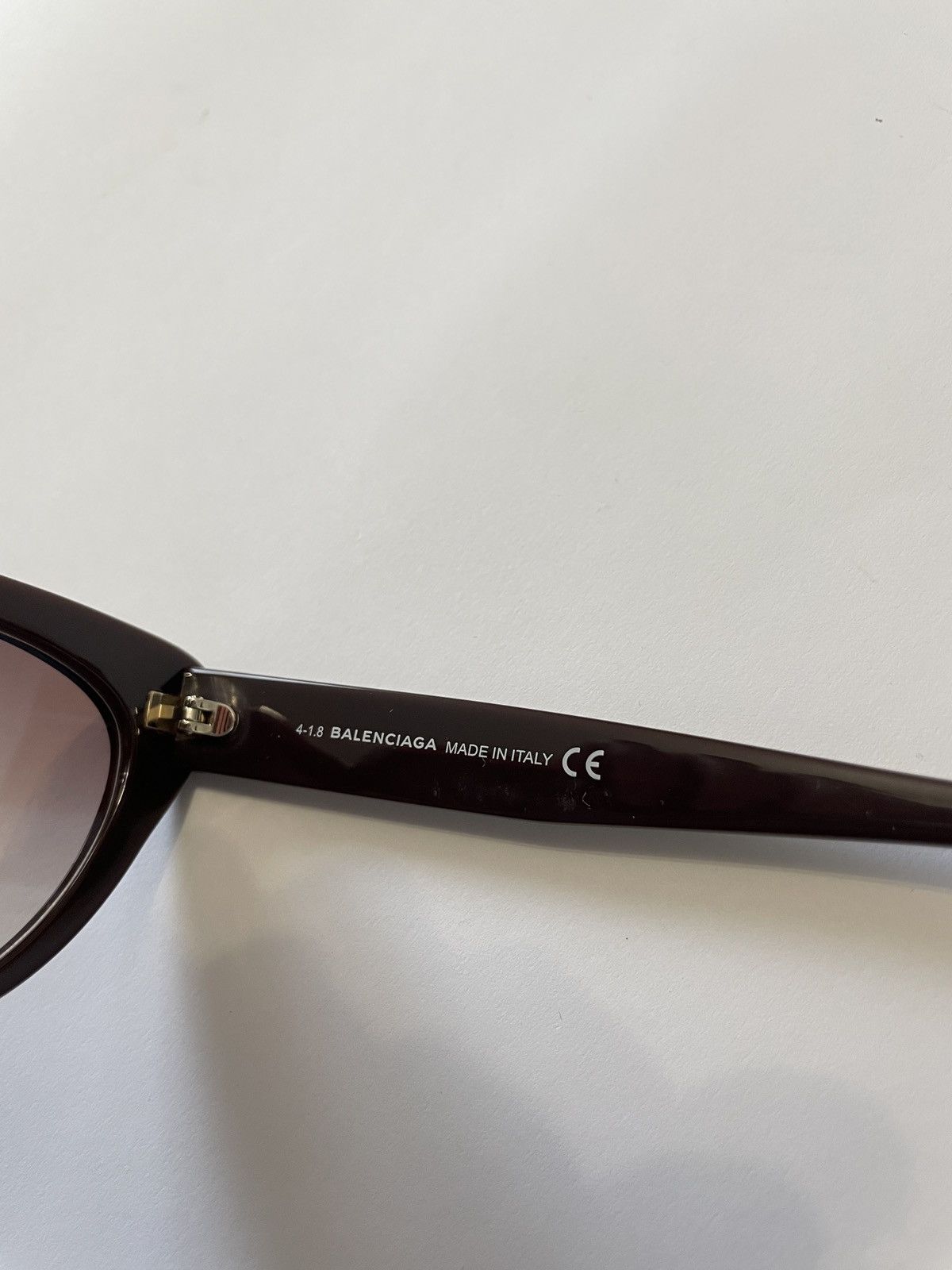 Balenciaga Balenciaga Brown Cat Eye Sunglasses Size ONE SIZE - 4 Thumbnail
