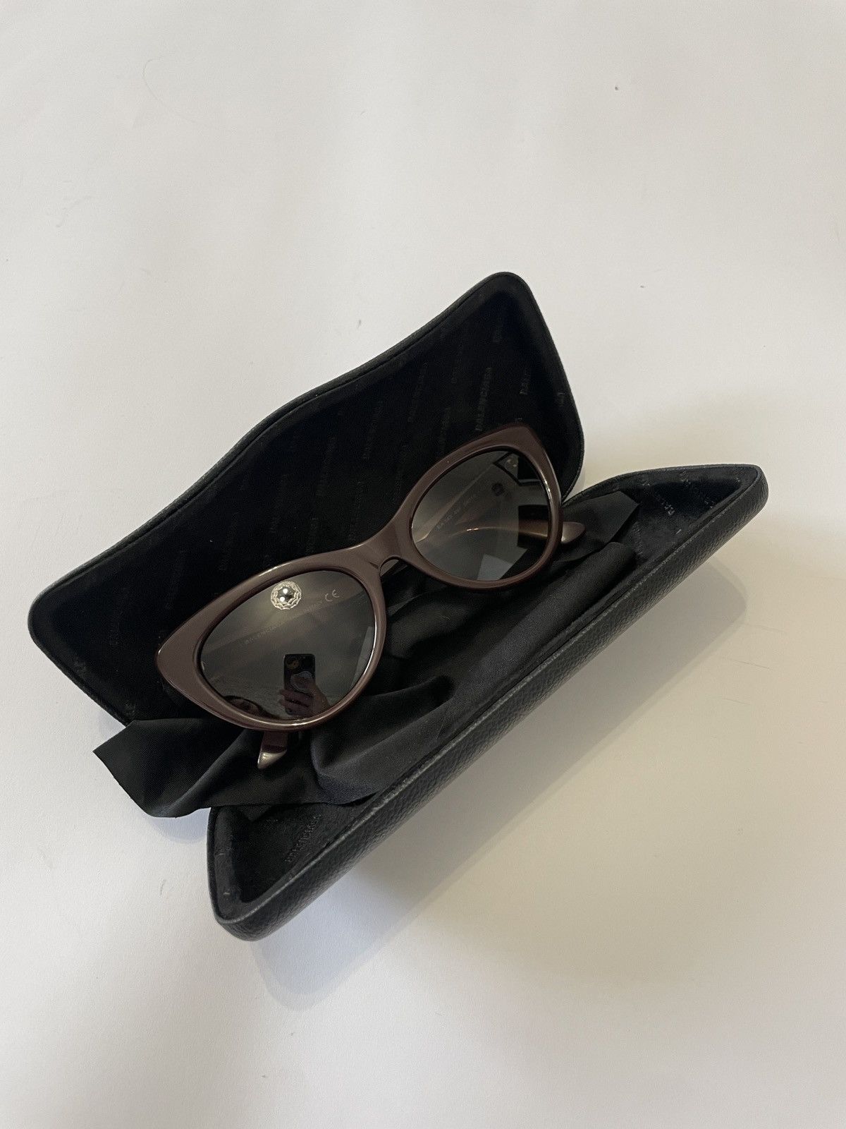 Balenciaga Balenciaga Brown Cat Eye Sunglasses Size ONE SIZE - 5 Thumbnail