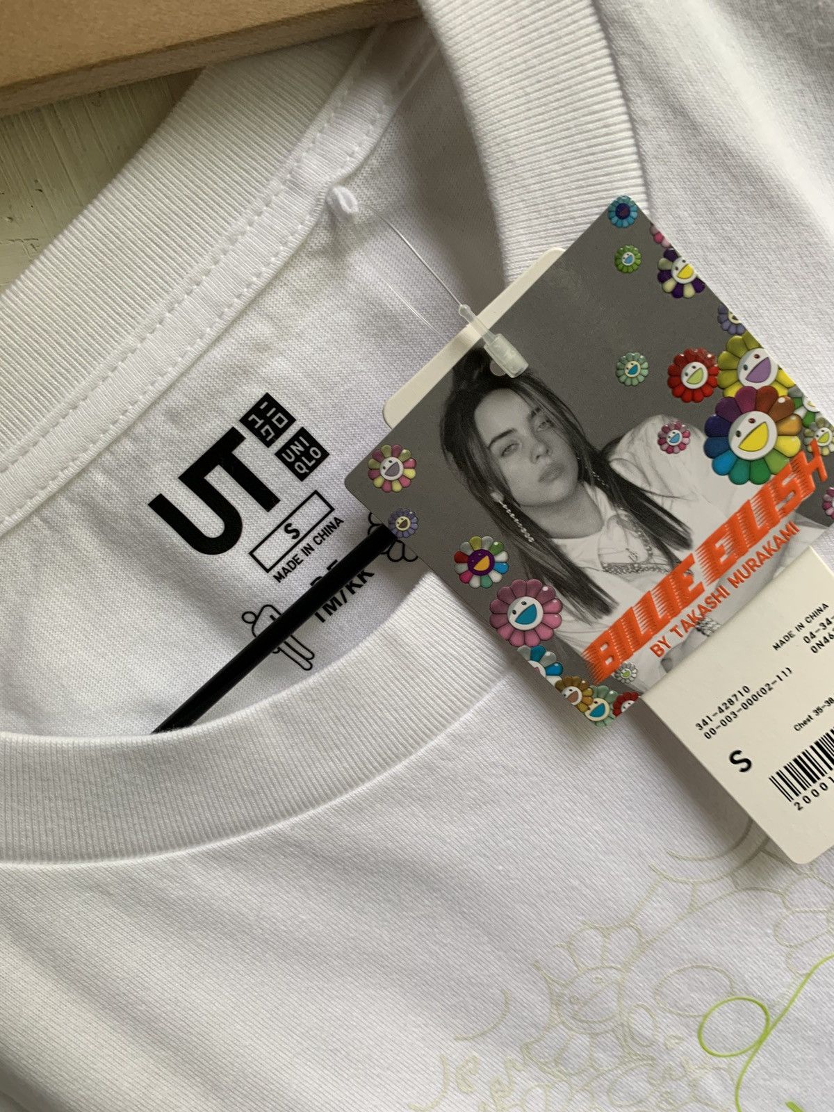 Billie Eilish × Takashi Murakami Billie Eilish x Uniqlo x Takashi Murakami Flower Skull Tee Size US S / EU 44-46 / 1 - 5 Thumbnail