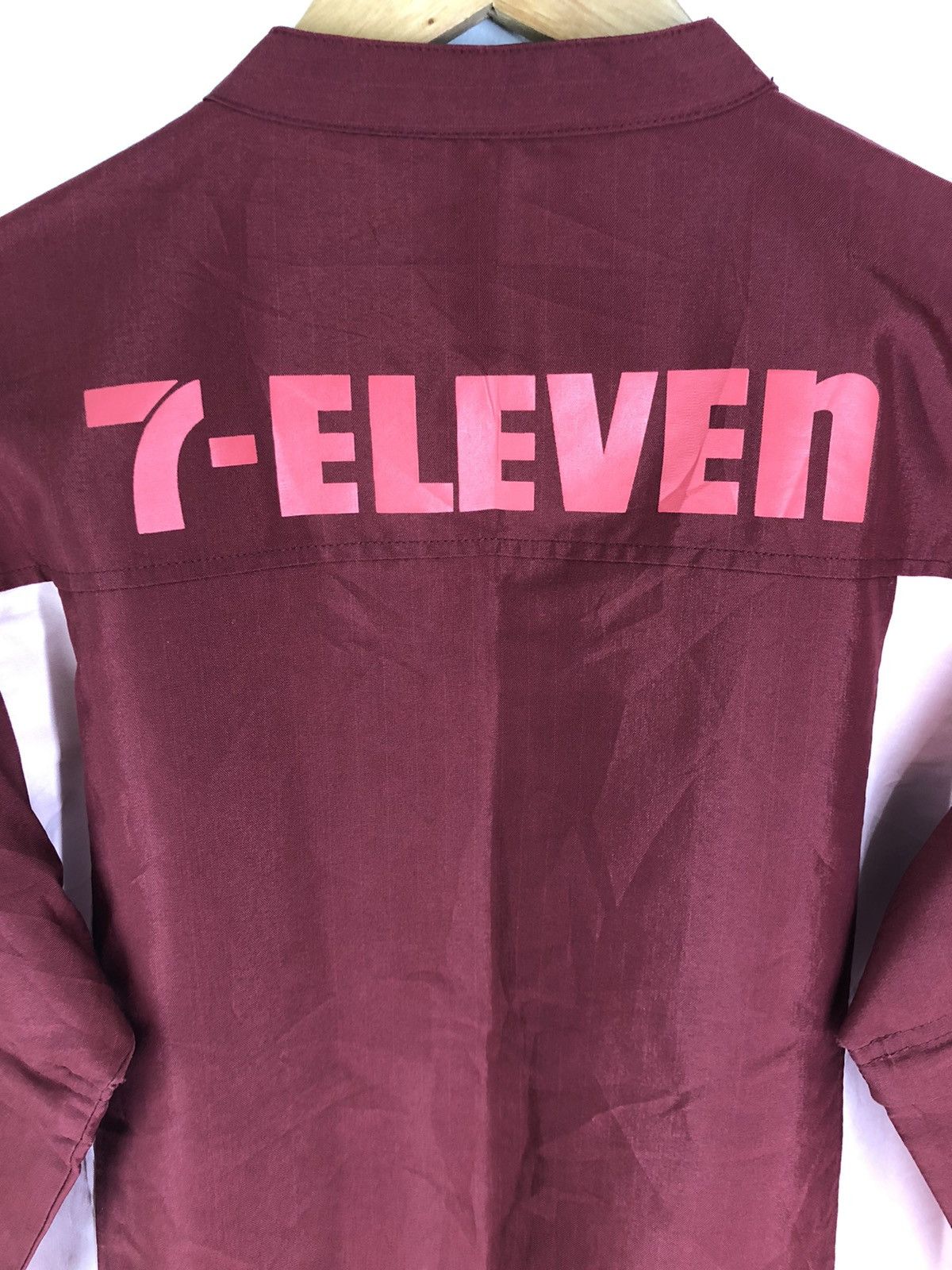 Japanese Brand × Vintage Vintage 7-Eleven Zipper Workwear Long Sleeve Shirt Size US M / EU 48-50 / 2 - 10 Thumbnail