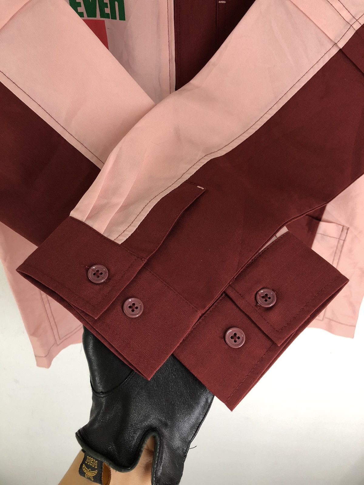 Japanese Brand × Vintage Vintage 7-Eleven Zipper Workwear Long Sleeve Shirt Size US M / EU 48-50 / 2 - 12 Thumbnail