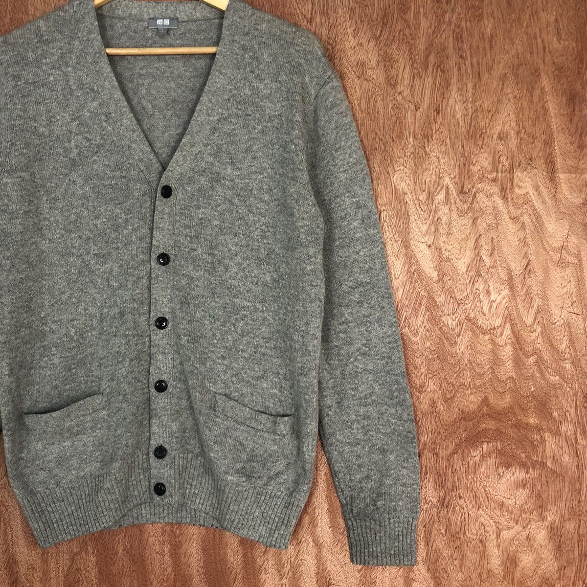 Uniqlo DLL Uniqlo Grey Cardigan knitwear streetwear japan #c592 Size US M / EU 48-50 / 2 - 5 Thumbnail