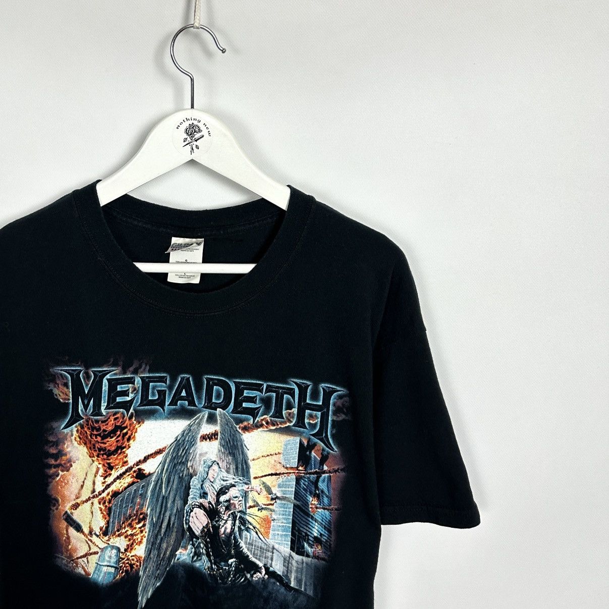 Megadeth Vintage 00s Megadeth United Abominations 2007 tour tee rock Size US L / EU 52-54 / 3 - 3 Thumbnail