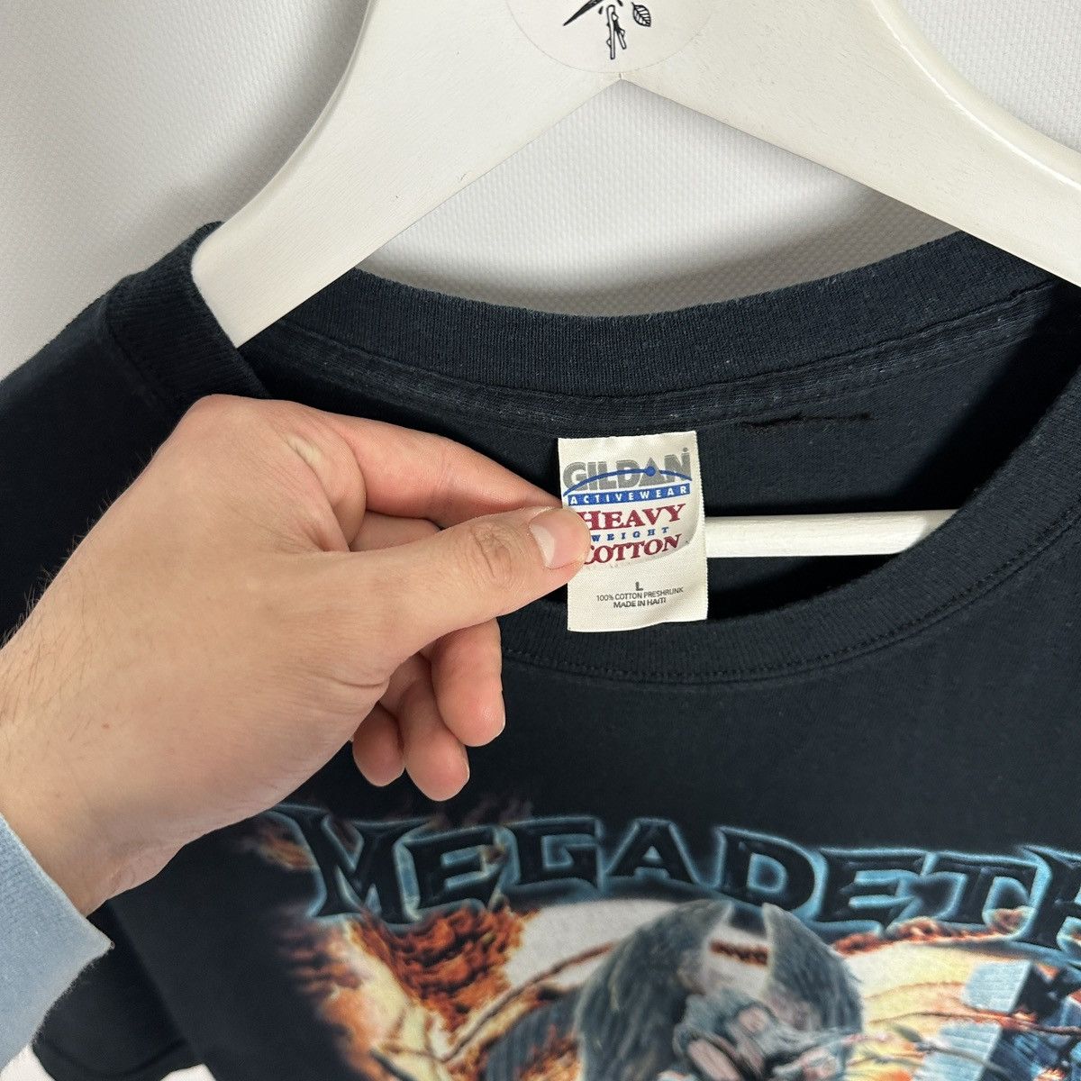 Megadeth Vintage 00s Megadeth United Abominations 2007 tour tee rock Size US L / EU 52-54 / 3 - 7 Thumbnail