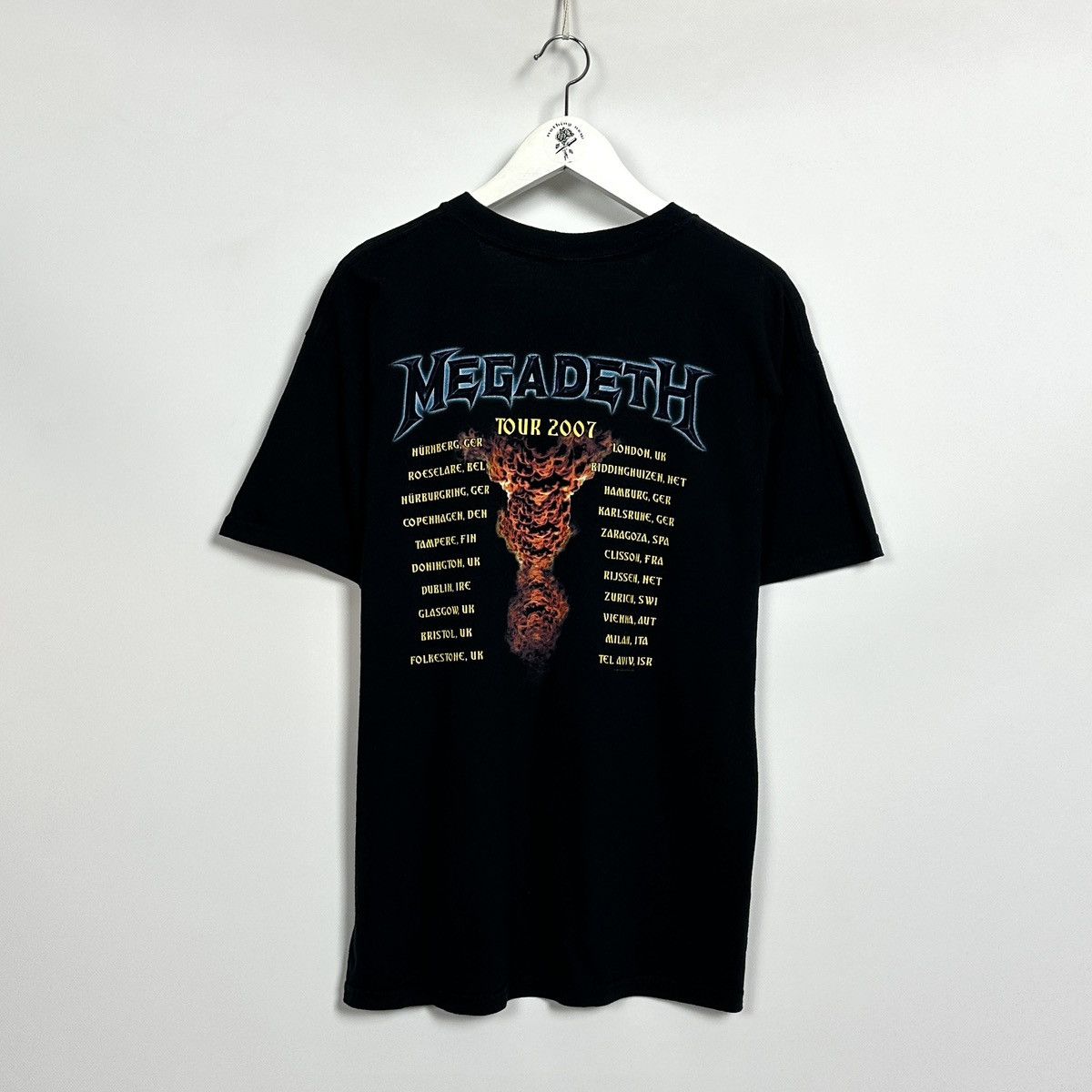 Megadeth Vintage 00s Megadeth United Abominations 2007 tour tee rock Size US L / EU 52-54 / 3 - 2 Thumbnail