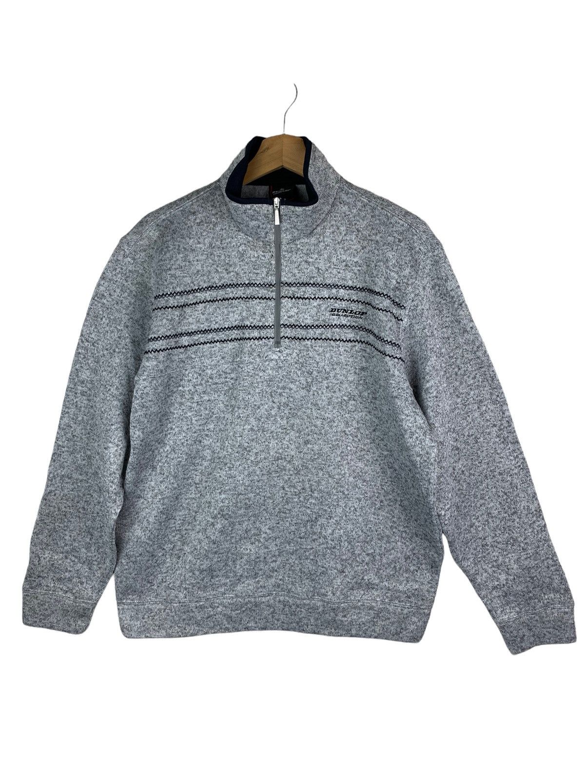Vintage Dunlop Collection Half Zip Sweatshirt