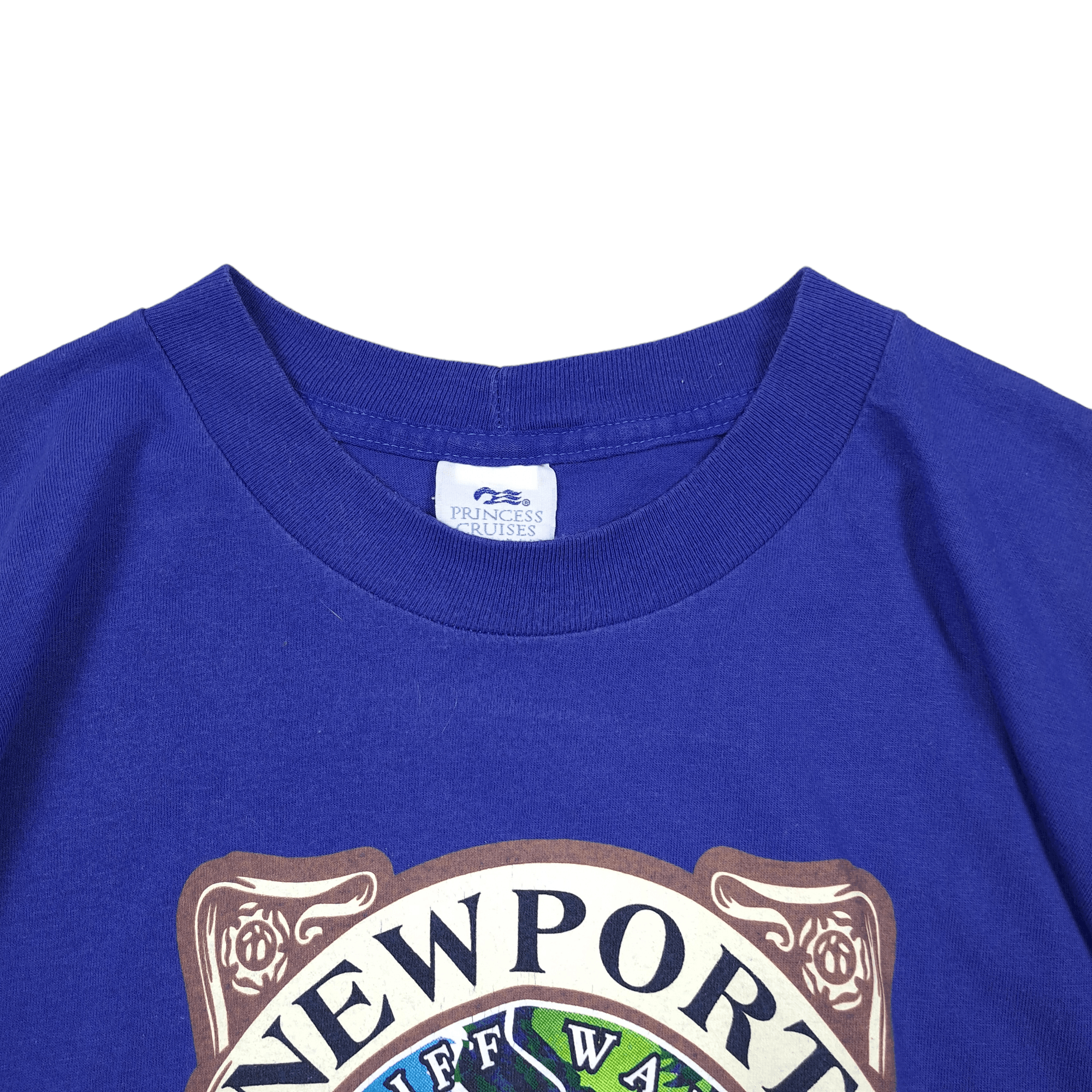 Vintage 💎 90s Vintage Newport Rhode Island Vacation Graphic T-shirt Size US XL / EU 56 / 4 - 3 Thumbnail