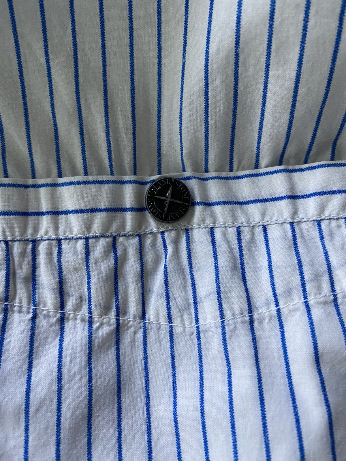 Stone Island Stone Island striped button down shirt sz XL Size US XL / EU 56 / 4 - 5 Thumbnail