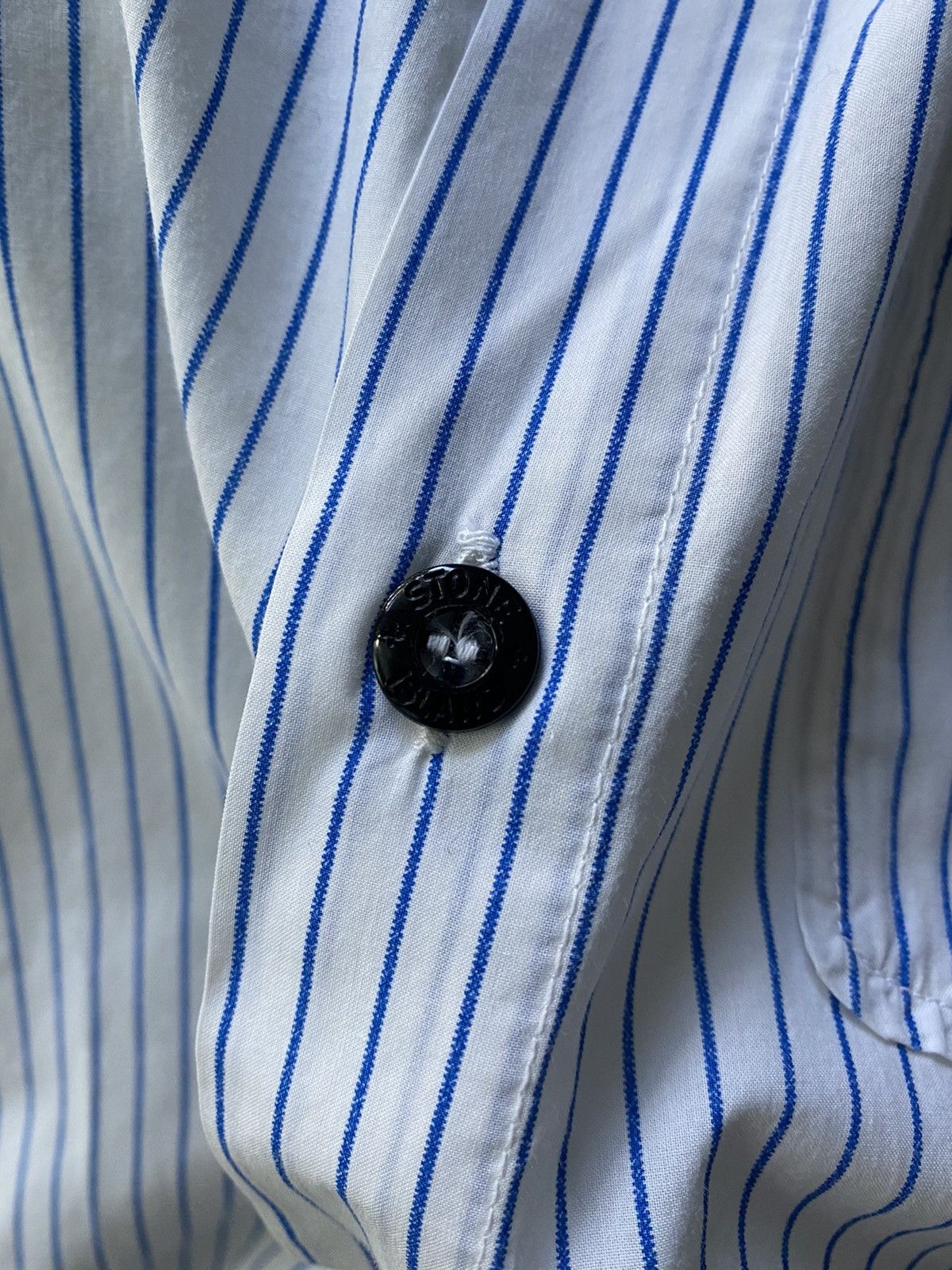 Stone Island Stone Island striped button down shirt sz XL Size US XL / EU 56 / 4 - 6 Thumbnail