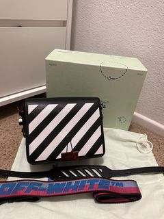 Off white crossbody hot sale bag replica