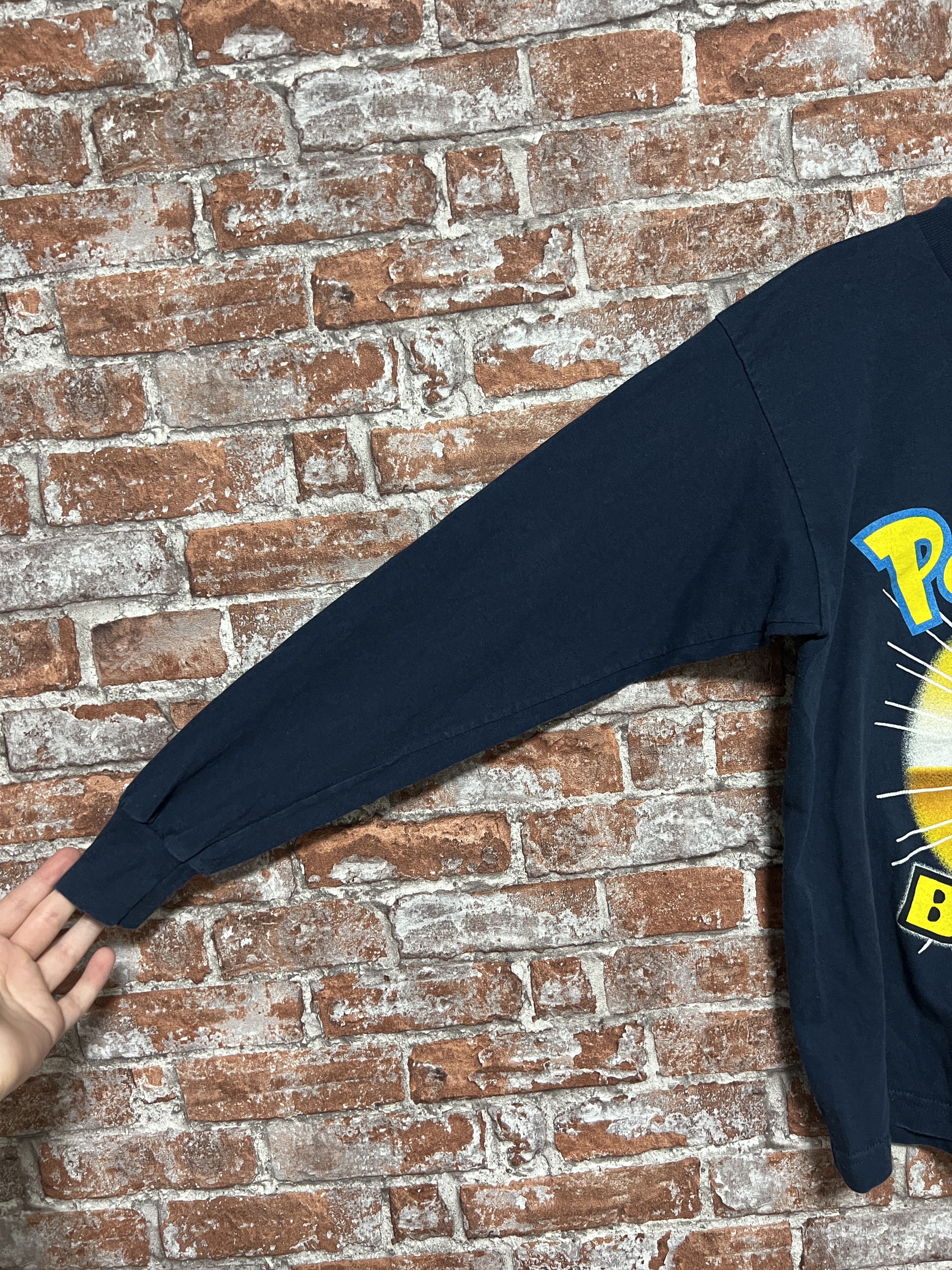 Anime Vintage 1999 Pokemon Anime Movie Long Sleeve Shirt Size US S / EU 44-46 / 1 - 4 Thumbnail